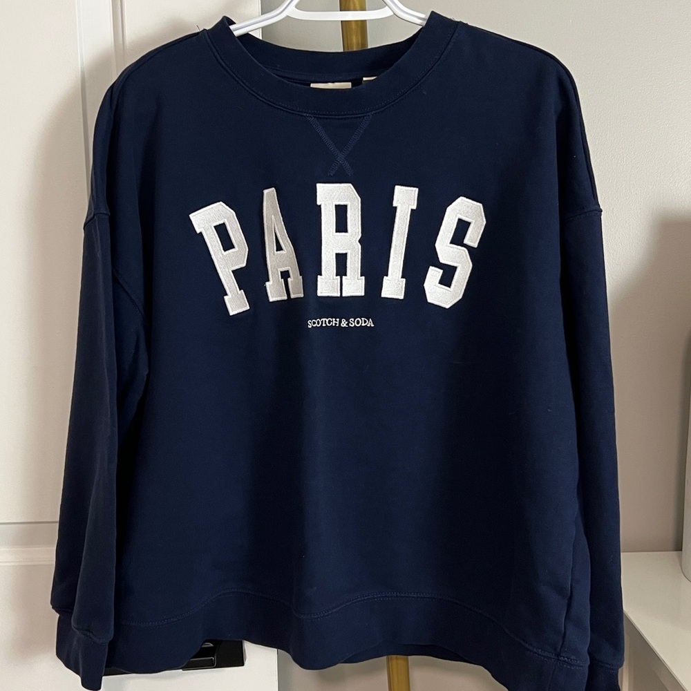 Scotch & Soda Navy Crewneck Sweater XL PTP 25